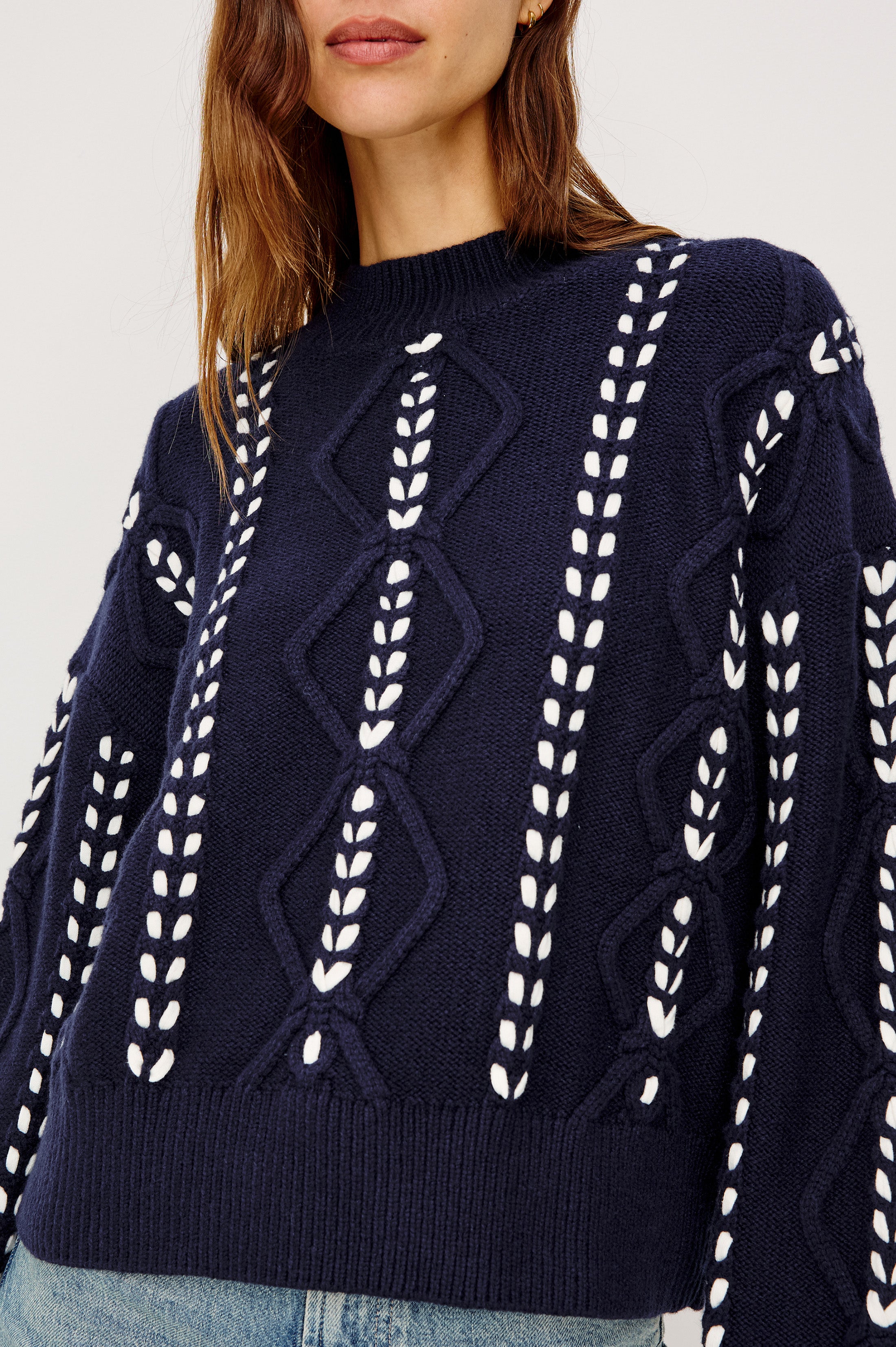 marika3 L'Appartement RIB KNIT◆ Asymmetrical Rib Snit Top | White House Black Market