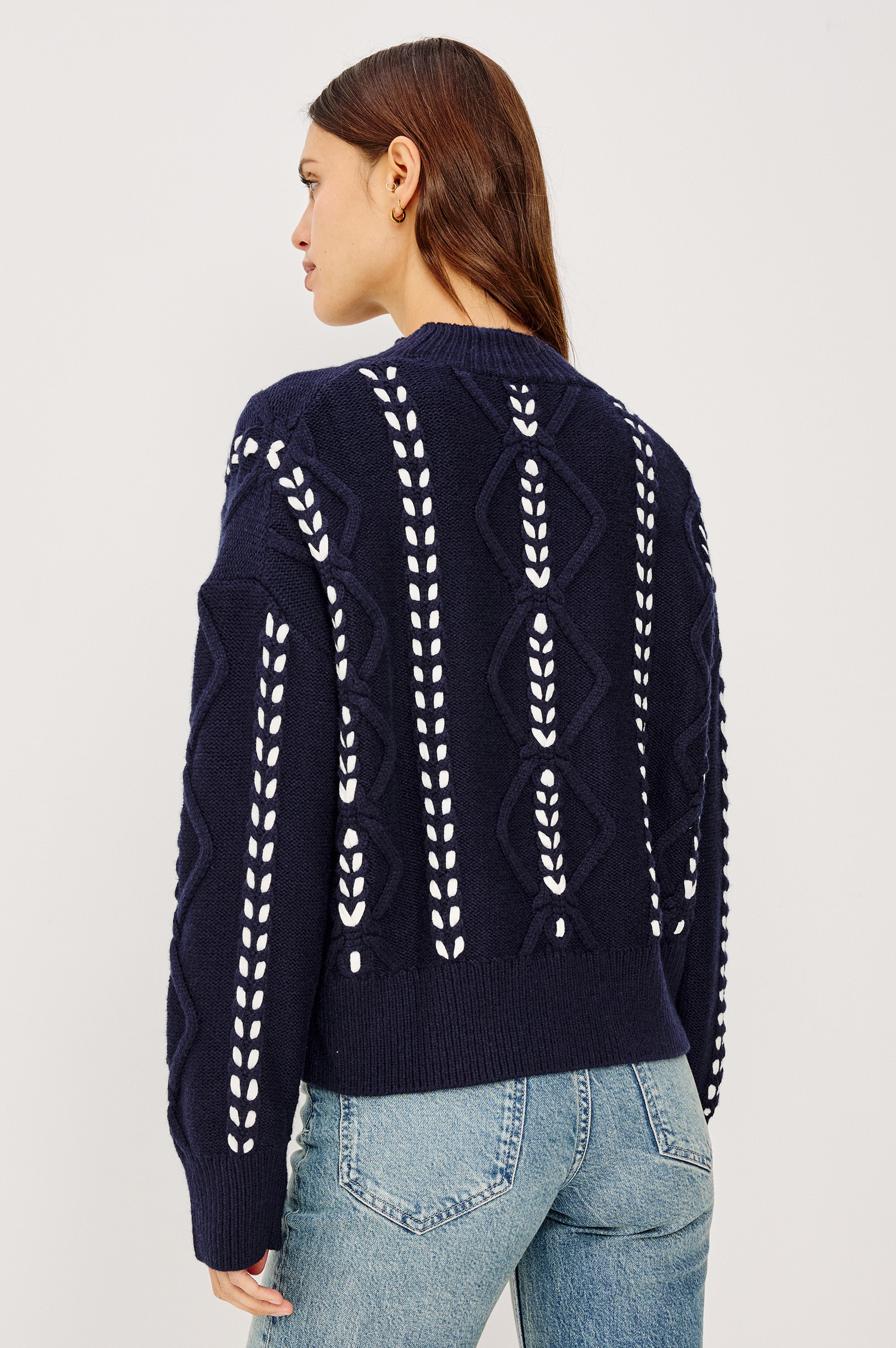 TORI SWEATER - MIDNIGHT – Rails