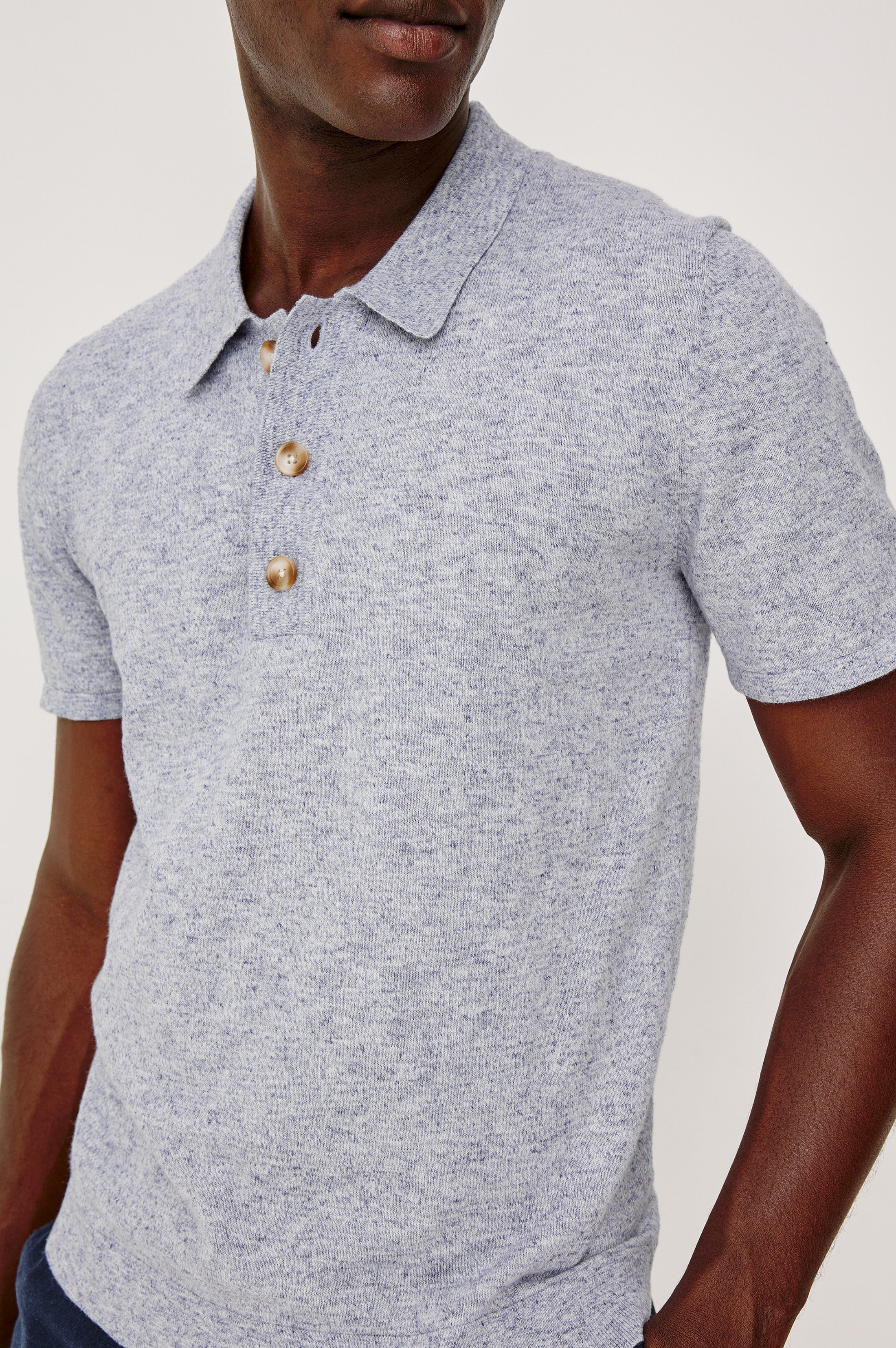 TORIN POLO SHIRT - TIDAL HAZE – Rails