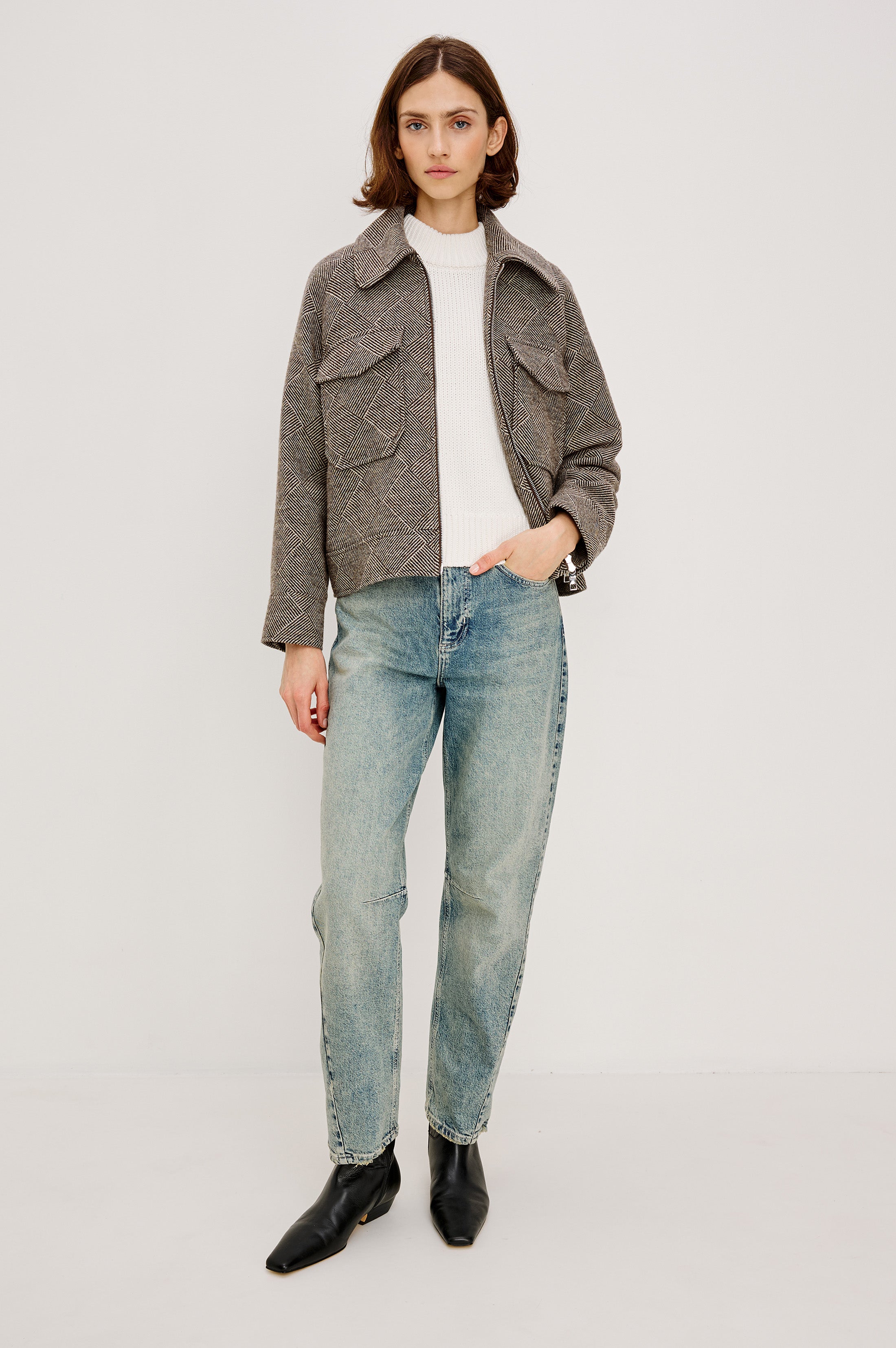 TRUCKEE JACKET - BASKETWEAVE – Rails