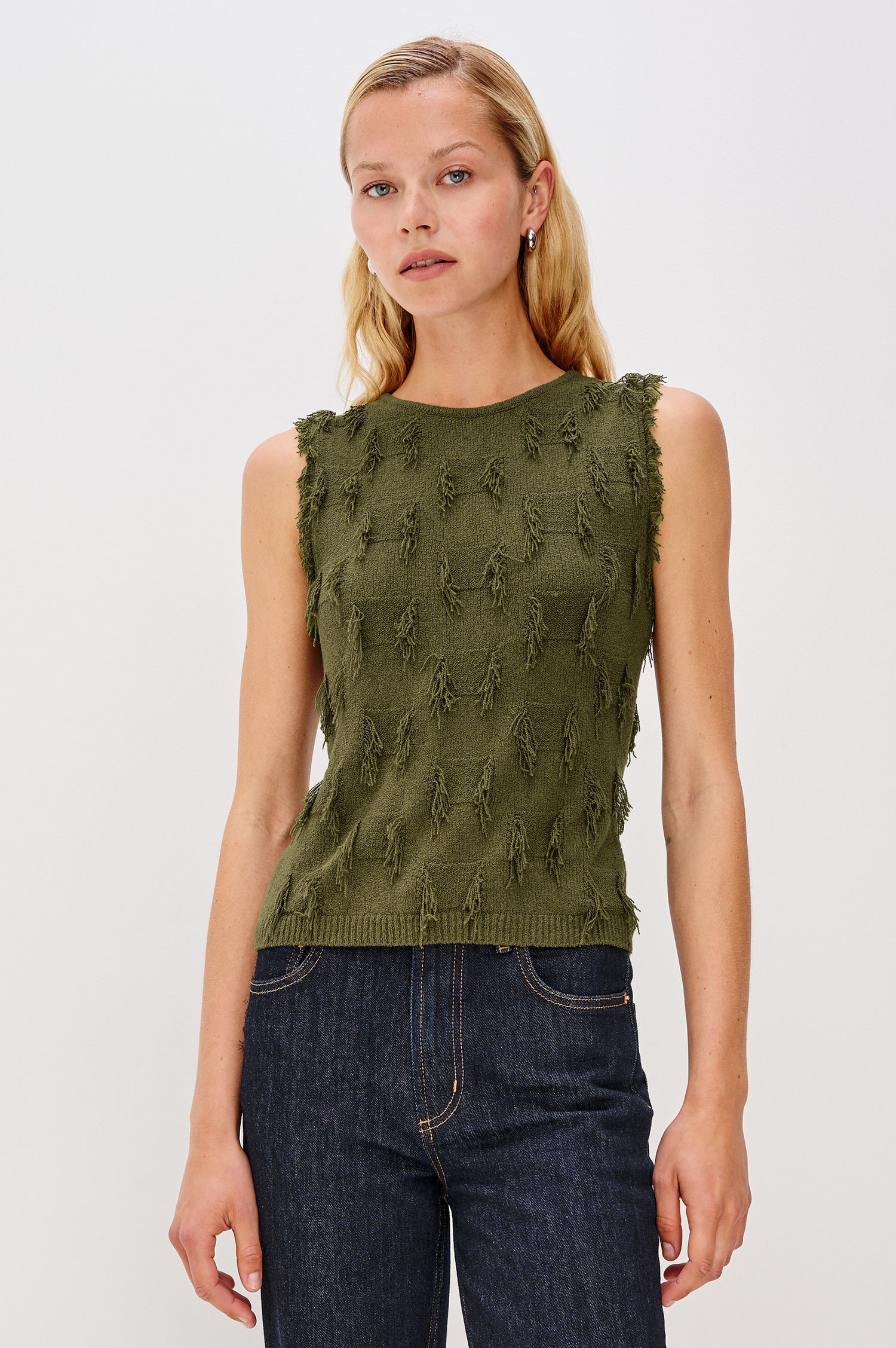 VIDANA TOP - OLIVE