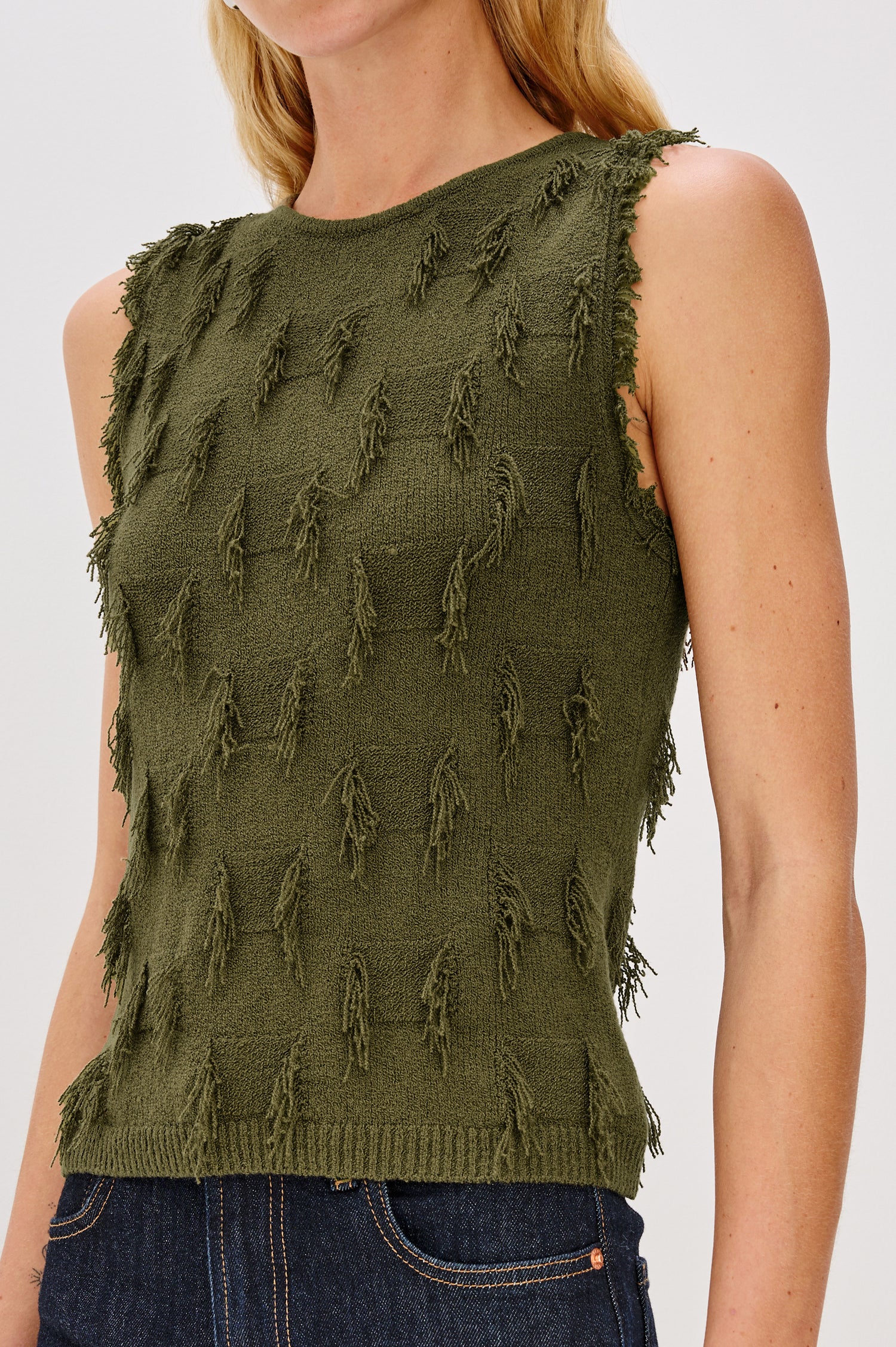 VIDANA TOP - OLIVE