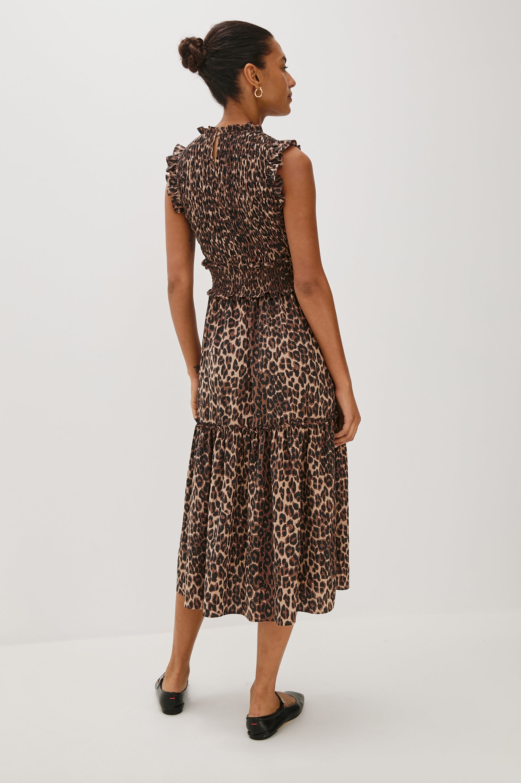 VIVIER DRESS - BROWN NALA