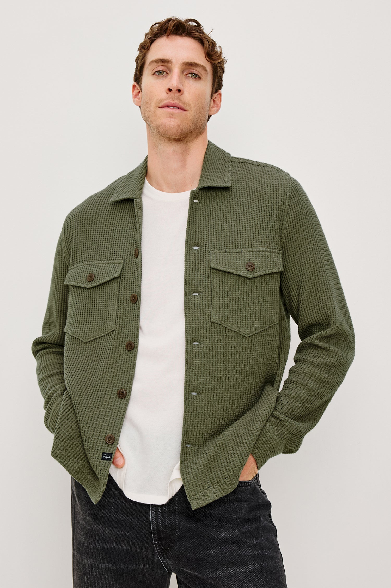WELLS OVERSHIRT - FOREST