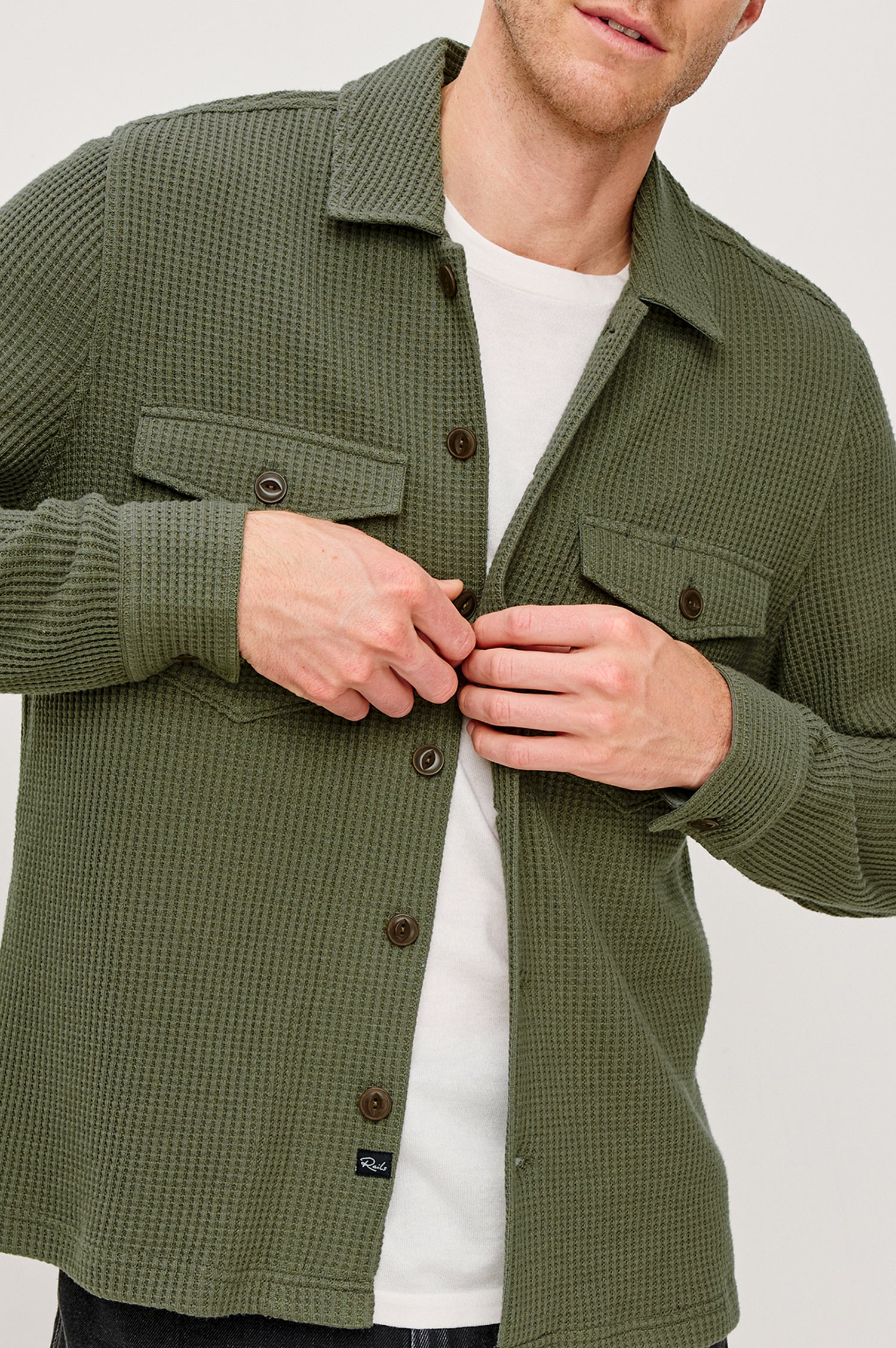 WELLS OVERSHIRT - FOREST