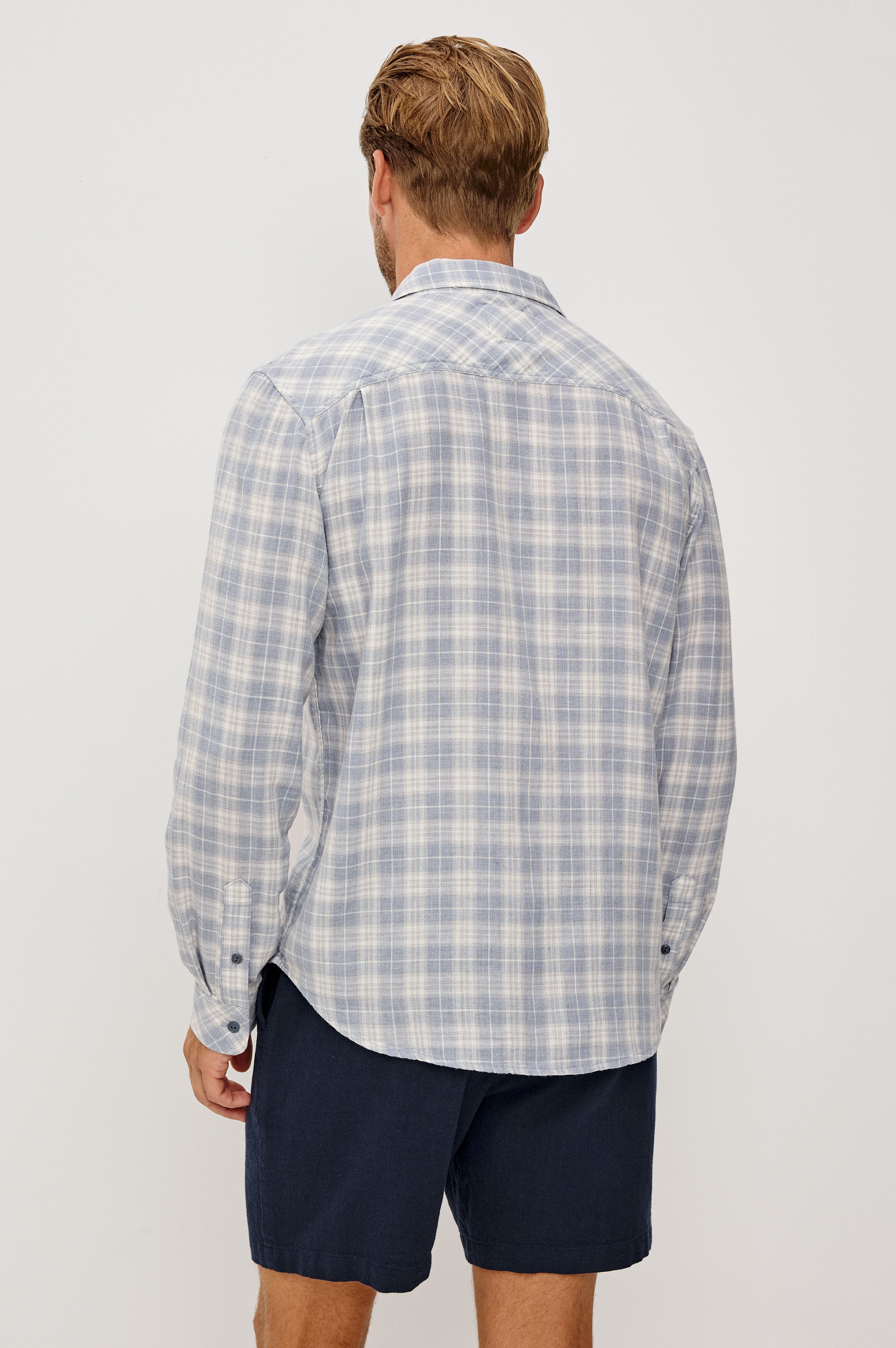 WYATT SHIRT - THATCH CLOUD CREAM – Rails