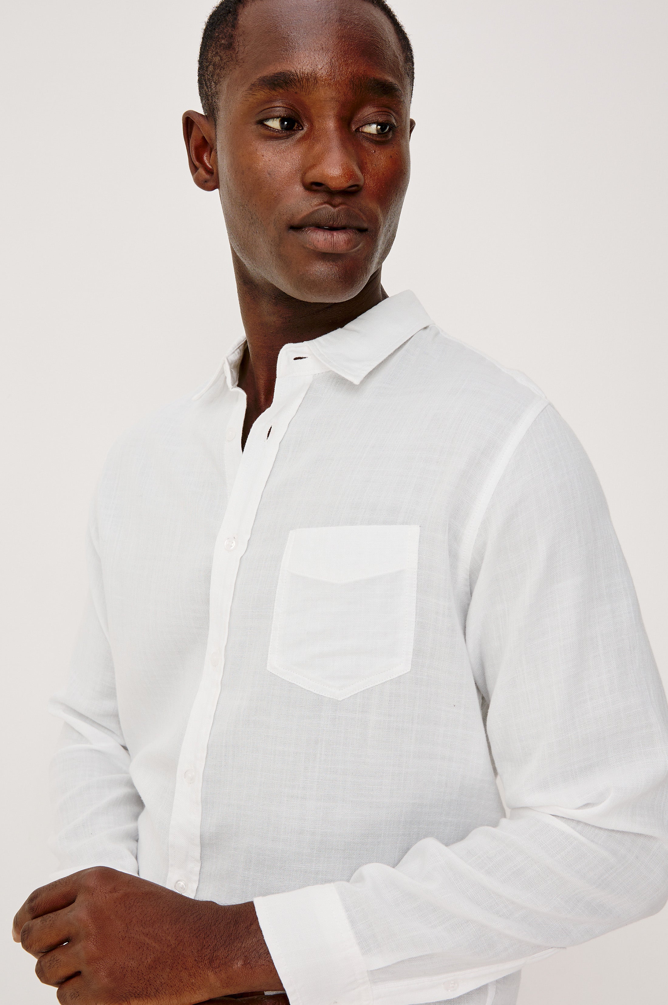 WYATT SHIRT - WHITE – Rails
