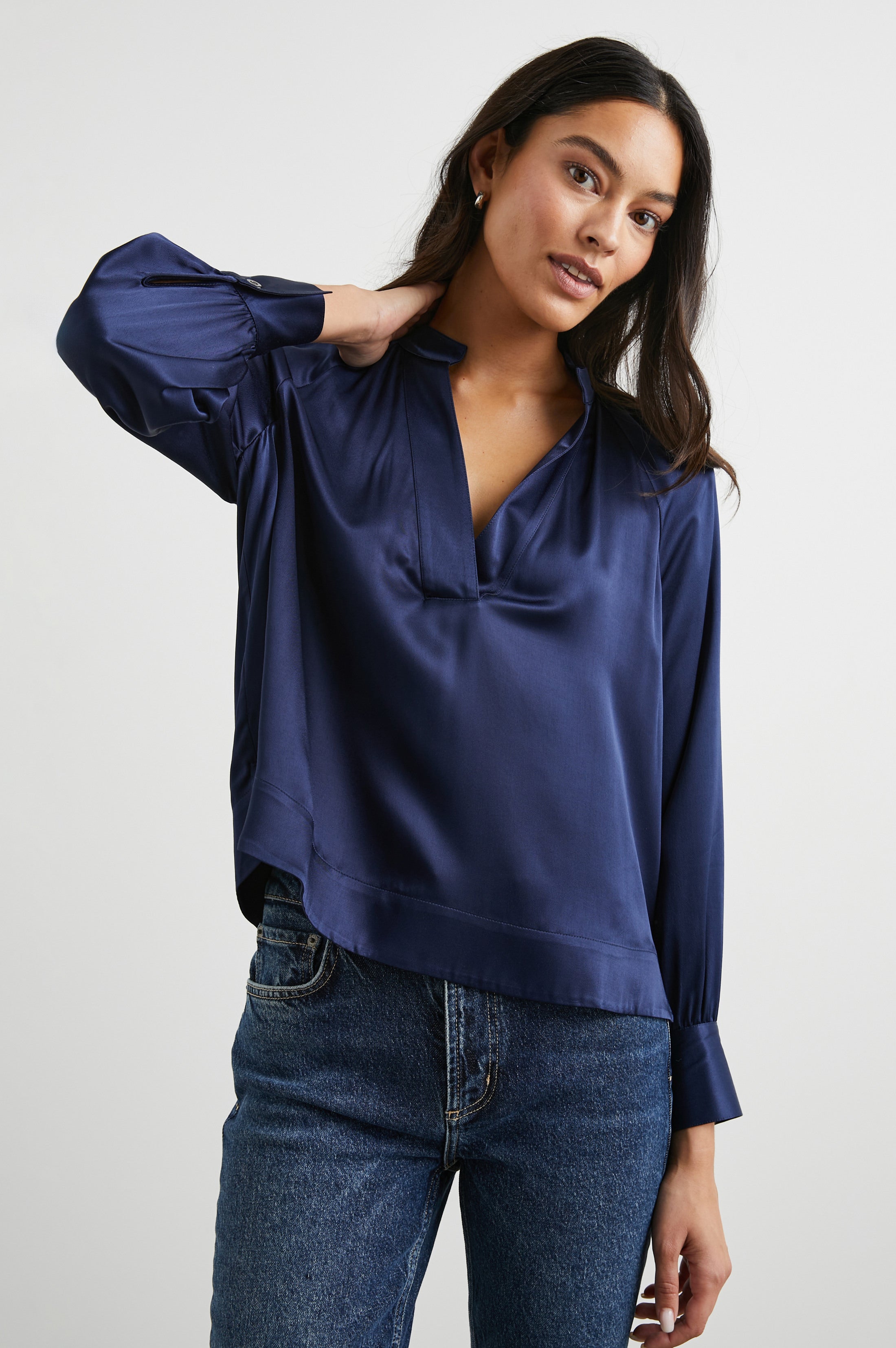 WYNNA TOP - NAVY – Rails