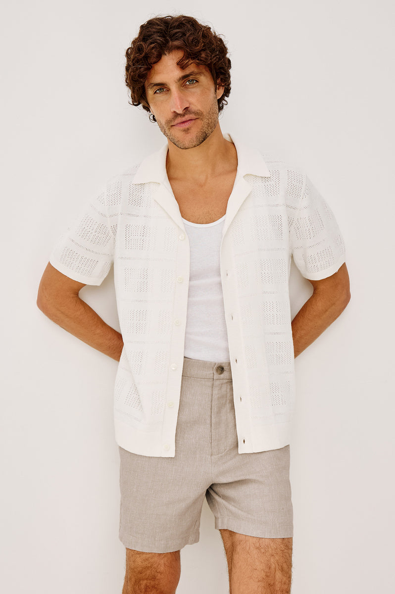 YATES SHIRT - WHITE – Rails