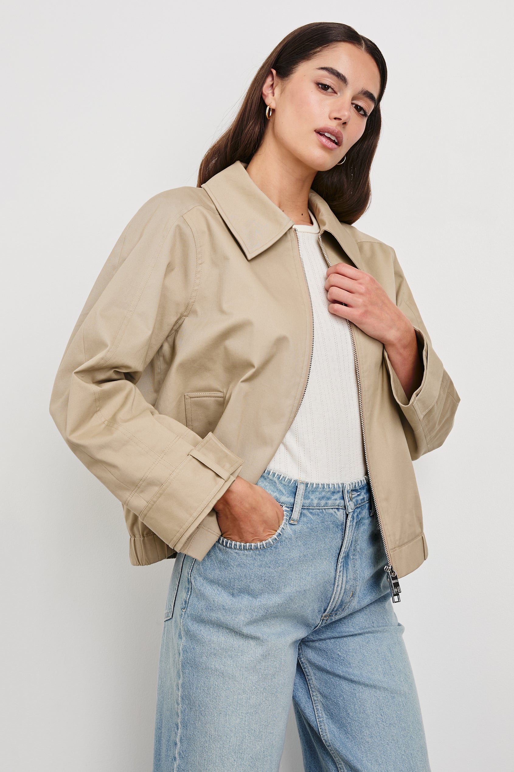 YORK JACKET - TAUPE