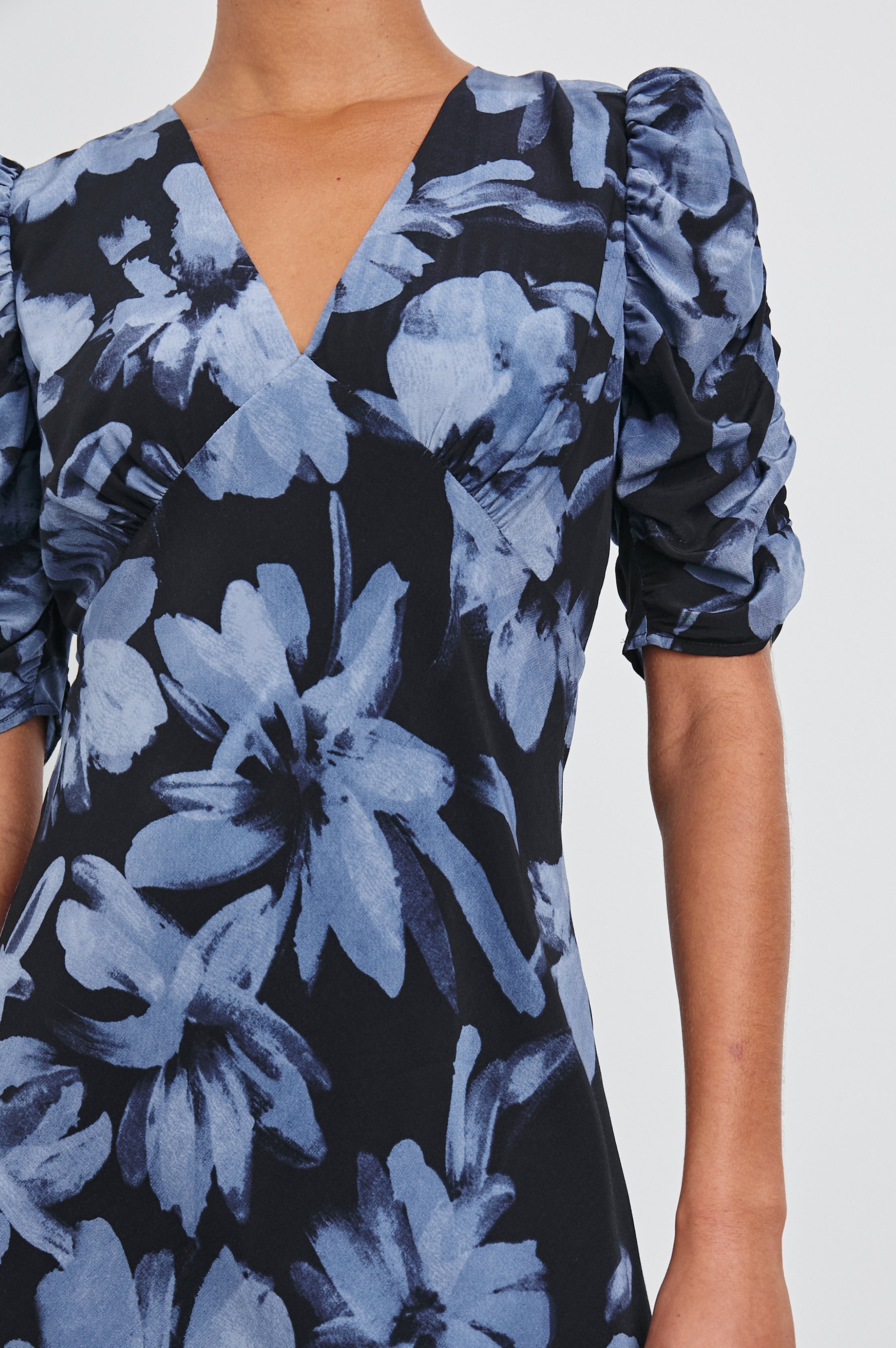 ZARIAH DRESS - MIDNIGHT LILY – Rails