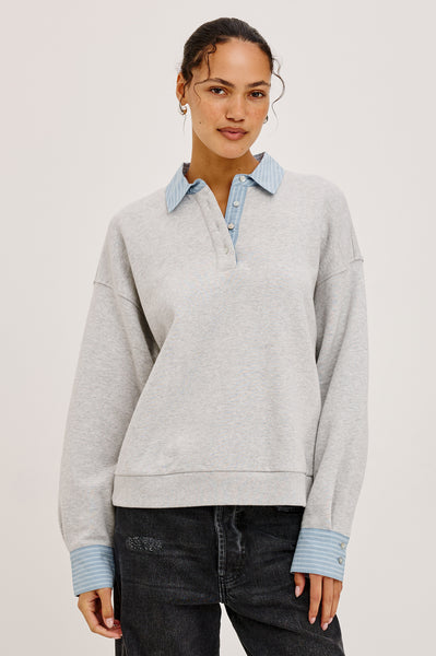 SHISHIKUI Brushed Crew HEATHER GRAY スエット SHISHIKUI Brushed