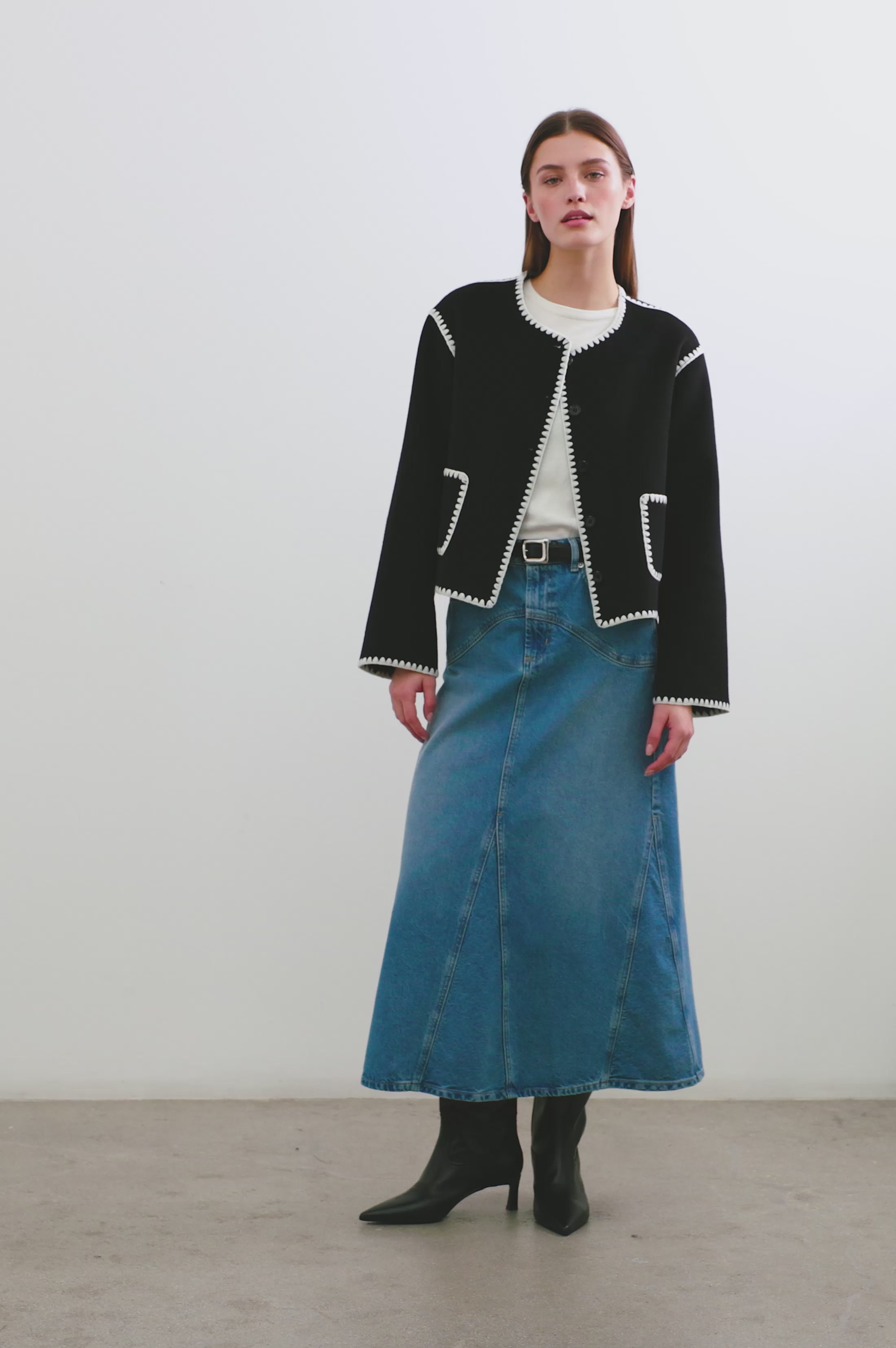 MELANIE JACKET - BLACK – Rails
