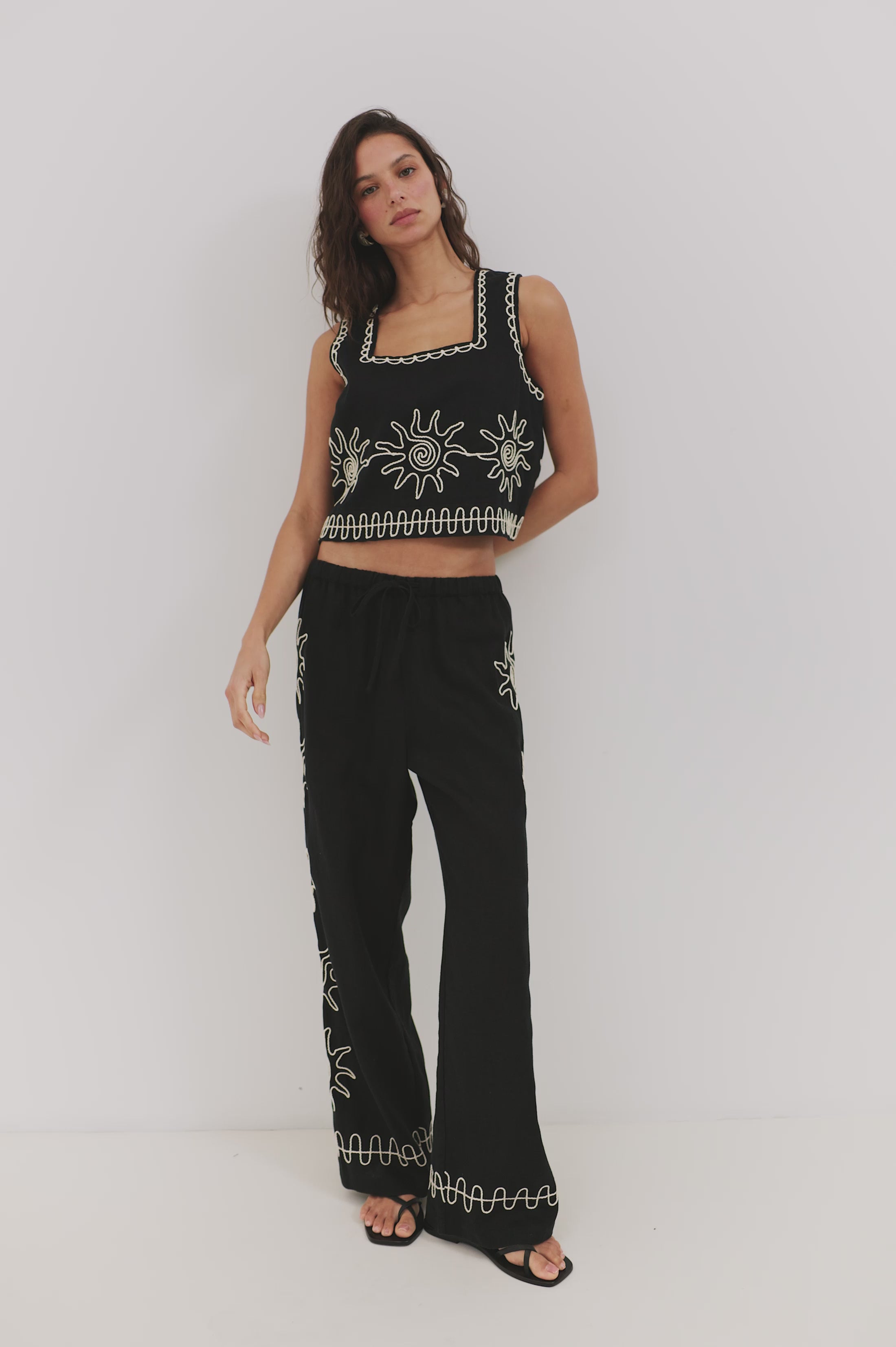 トップス eaphi MULTI SHOULDER PARTS RIB TOPS eaphi MULTI SHOULDER PARTS RIB TOPS 【公式通販】
