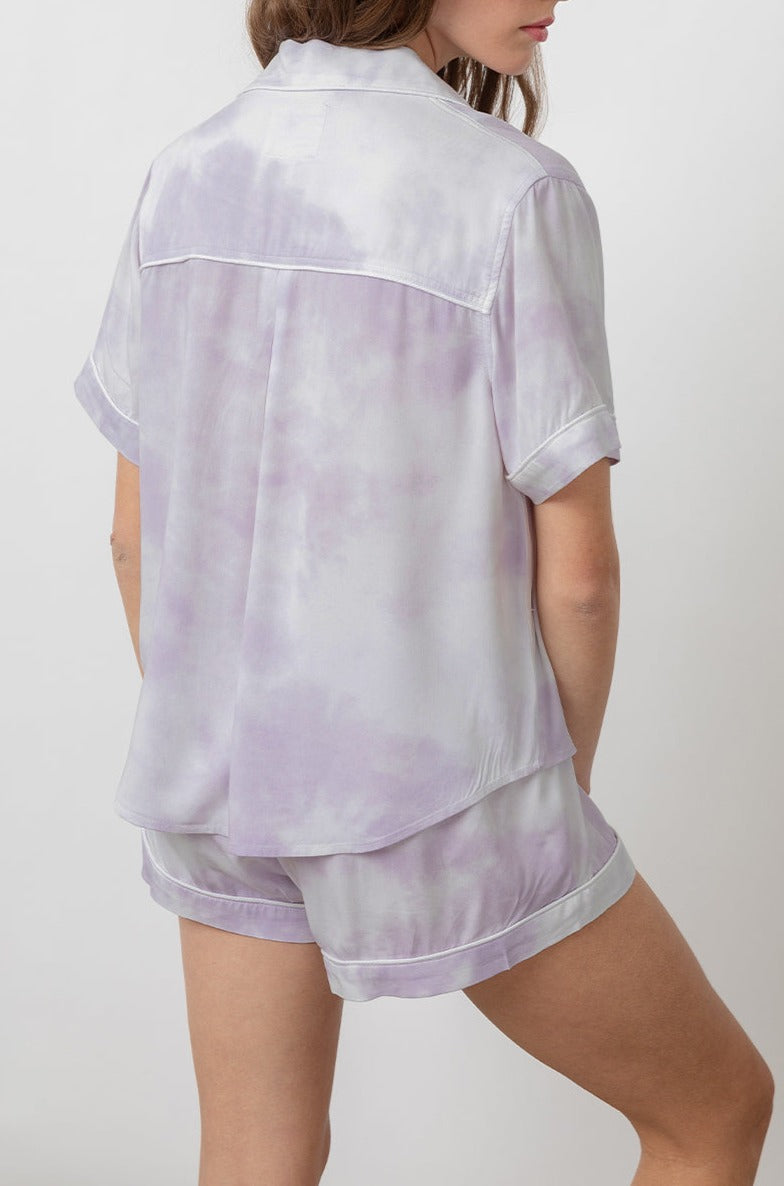 Darcie lavender tie dye - back angle