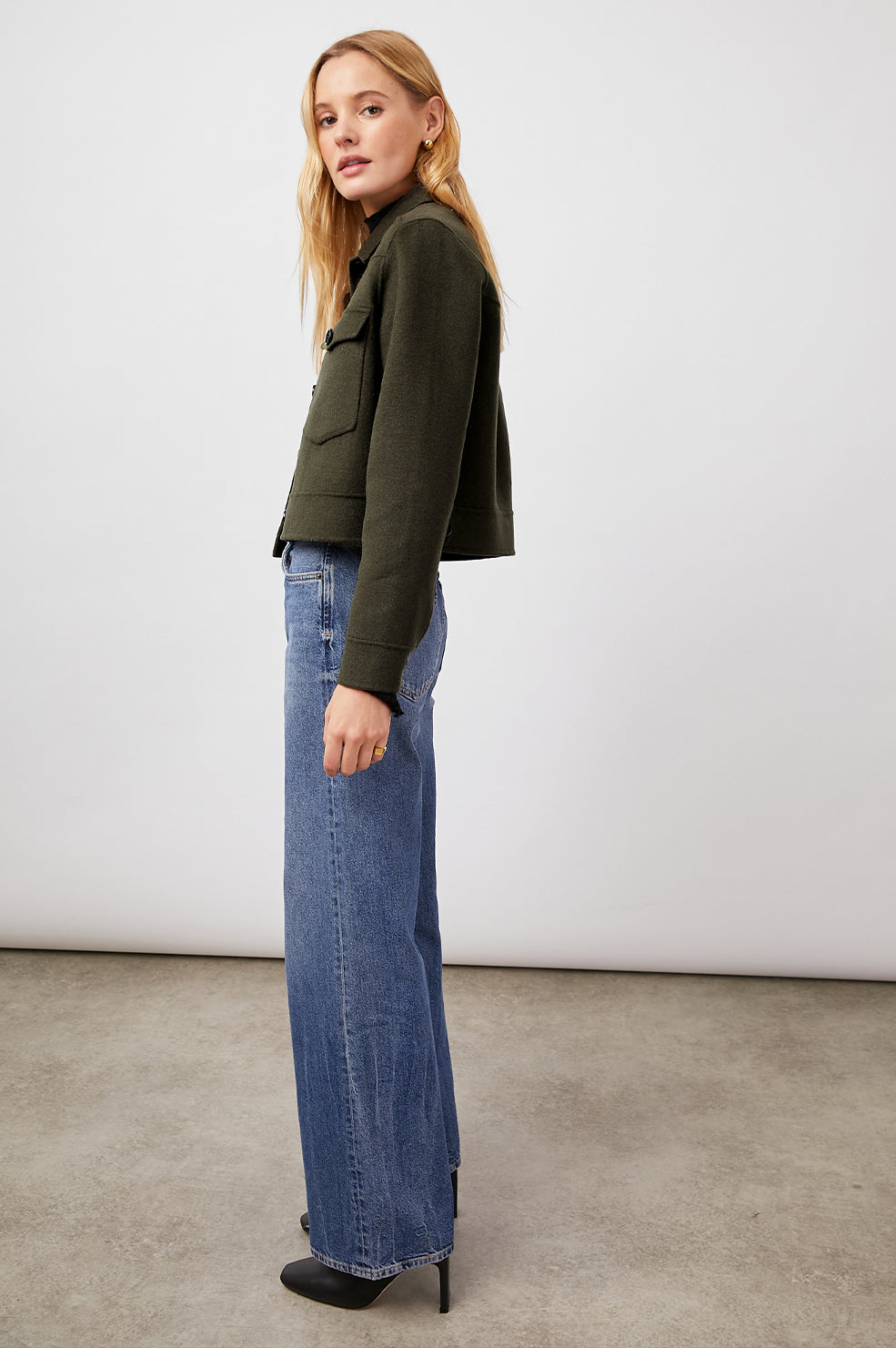 EASTON JACKET - OLIVE – Rails