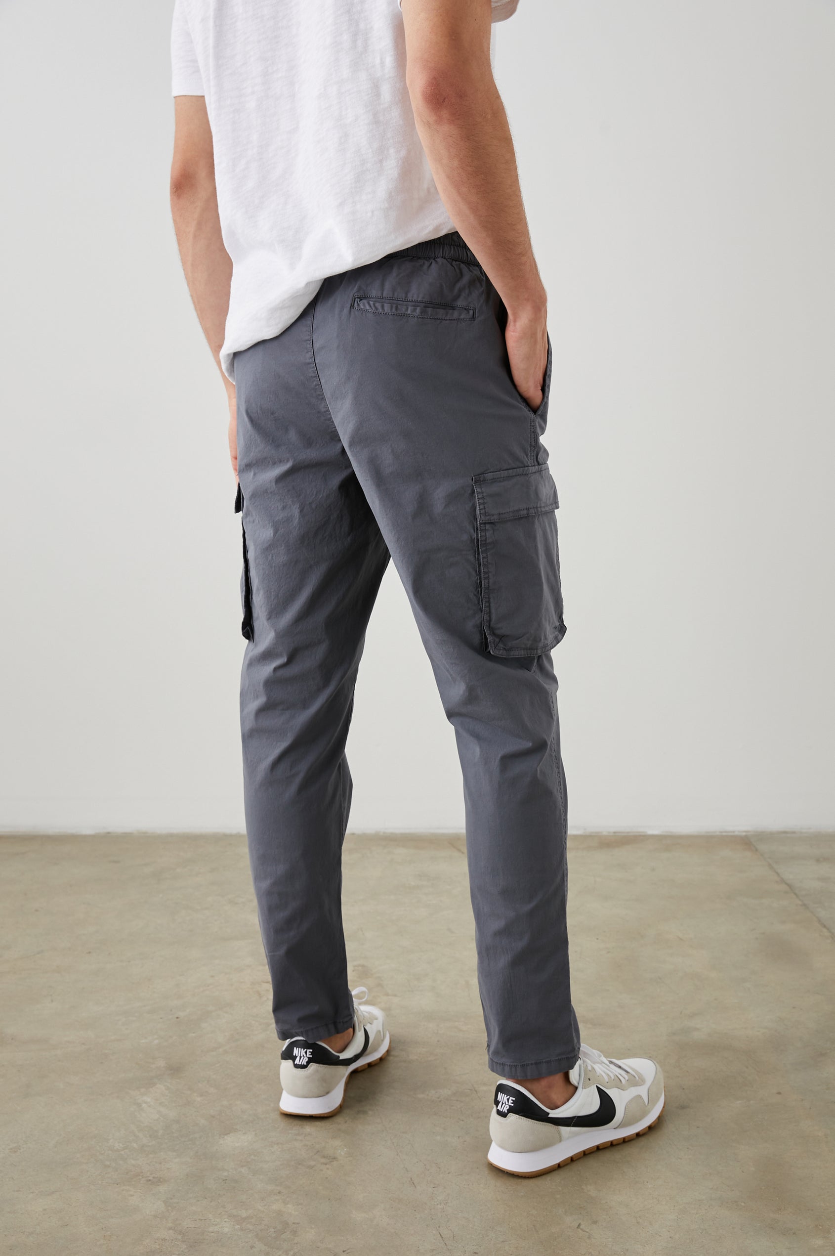 EMMERSON CHARCOAL PANT - BACK