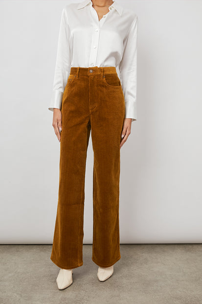 GETTY GROUND CINANMON PANT- FRONT