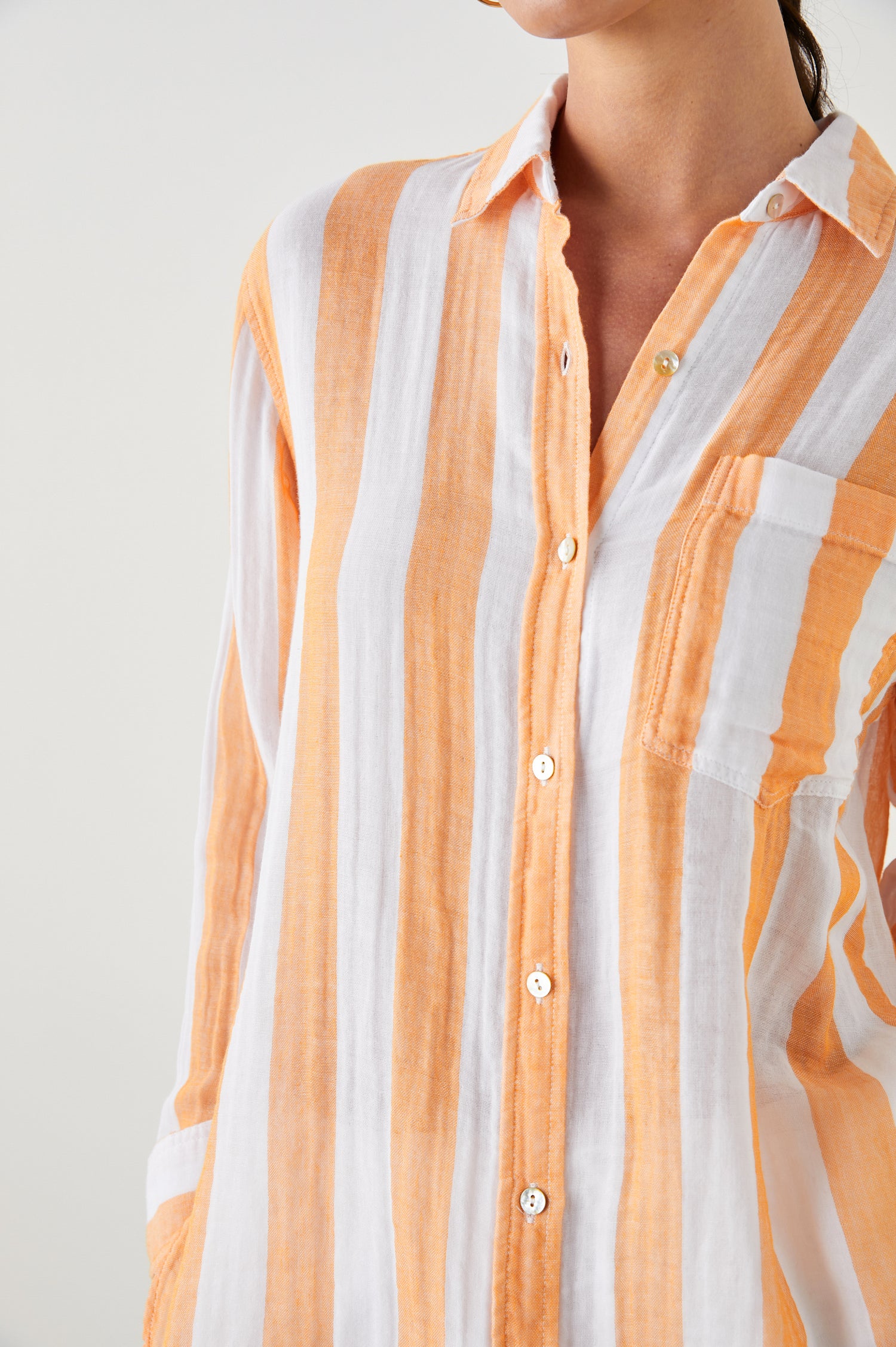 JAYLIN SHIRT ORTONA STRIPE - DETAIL