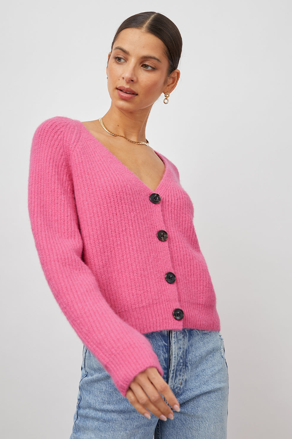 JOSIE CARDIGAN - MALIBU PINK – Rails