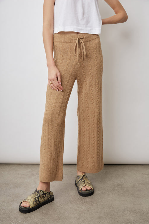 KINNEY BROWN PANT- FRONT