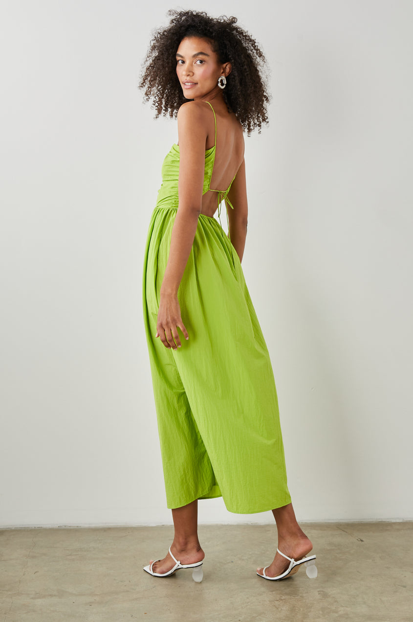 SILVIA DRESS BANANA LEAF Rails
